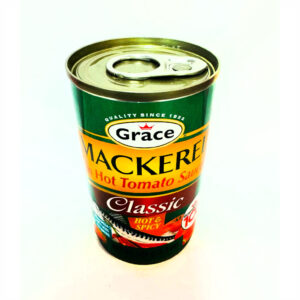 Grace Mackerel Hot & Spicy in Tomato Sauce (5.5 oz) by doiie.com