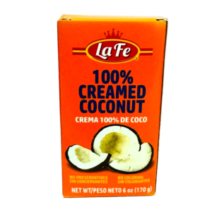 100% Creamed Coconut